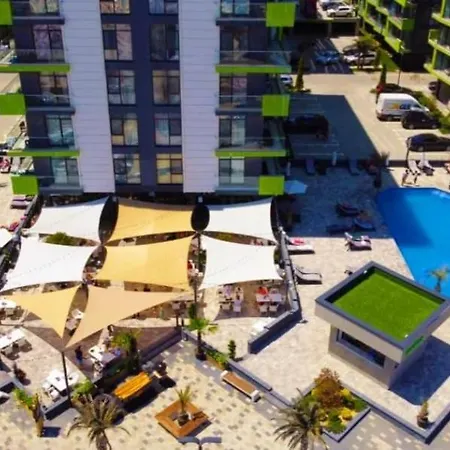 Alezzi Luxury Apartamente-resort Cu Piscina Gym Restaurante In Prima Linie La Mare *